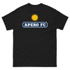 T-shirt Apéro-FC noir - apéro football entre amis
