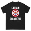 T-shirt Polynésie noir - Captain Polynésie