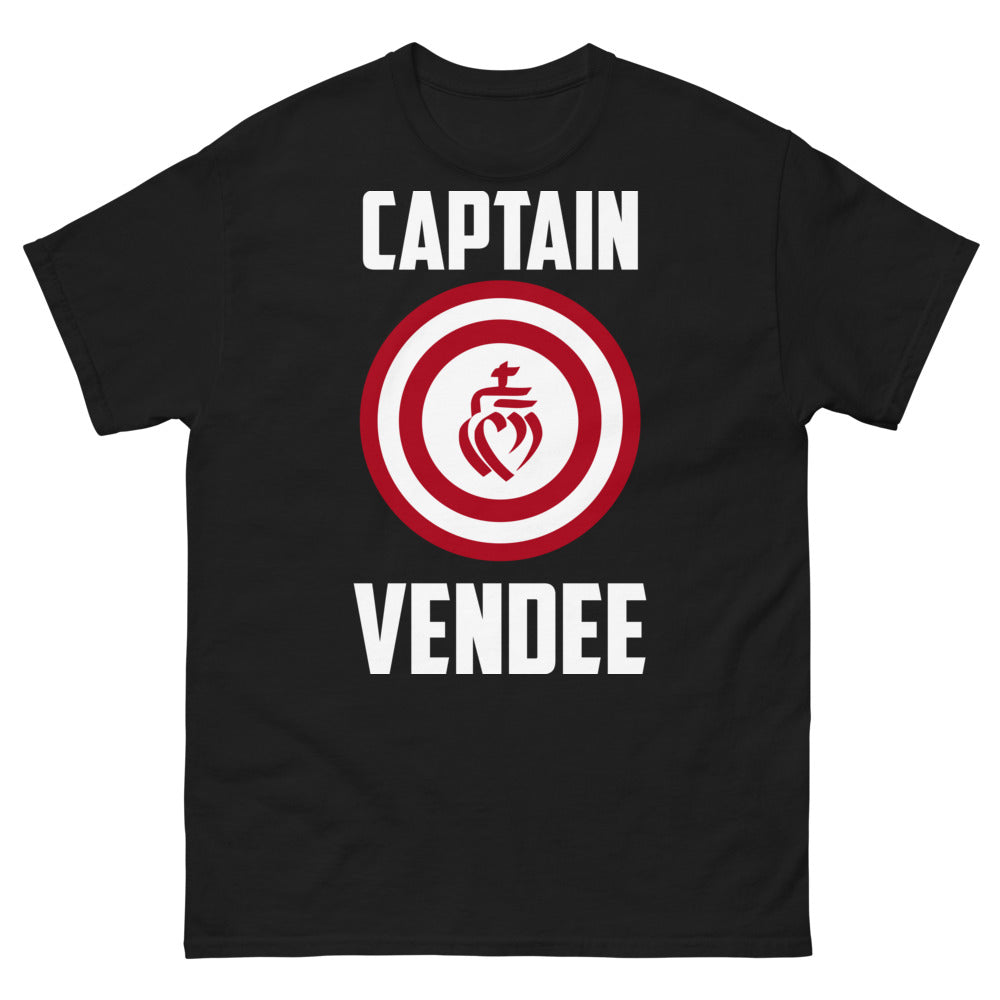 T-shirt Vendéen noir - Capitaines des Mers