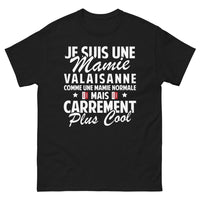 Thumbnail for T-shirt Mamie Valaisanne noir - Plus cool qu'une mamie normale