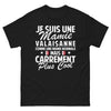 T-shirt Mamie Valaisanne noir - Plus cool qu'une mamie normale