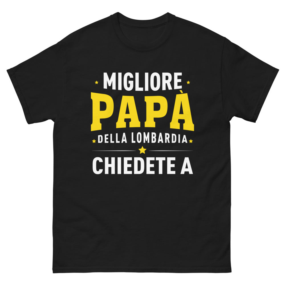 T-shirt Migliore Papà della Lombardia