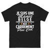 T-shirt Mamie Belge noir - Je suis une Mamie Belge