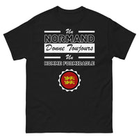 Thumbnail for T-shirt Normand noir - déclaration audacieuse