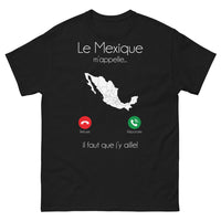 Thumbnail for T-shirt Mexique noir - Le Mexique m'appelle