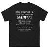 T-shirt Catalane noir - règles de vie en couple