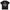 T-shirt Pérou noir - lama des Andes