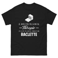 Thumbnail for T-shirt Savoyard noir - raclette humour