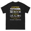 T-shirt Franc-comtois noir face - Quitter Tatooine pour le Mordor sombre