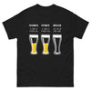 T-shirt Brésilien noir - pessimiste/optimiste