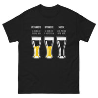 Thumbnail for T-shirt Suisse noir - verre à moitié plein
