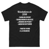 T-shirt Résolutions 2018 La Réunion noir - humour nostalgique
