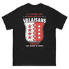 T-shirt Valaisans noir - et le huitième jour créa les héros