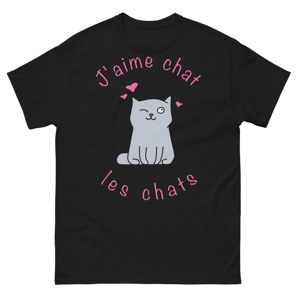 T-shirt origine locale noir - design unique