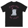 T-shirt origine locale noir - design unique