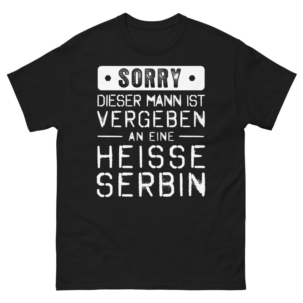 Stolze Serben Marineblau T-Shirt - Dunkles, humorvolles Design