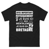 T-shirt Bretagne noir - physiquement en Bretagne