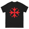T-shirt Occitanie noir - croix occitane