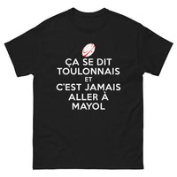 Thumbnail for T-shirt Toulonnais noir - Jamais Aller à Mayol