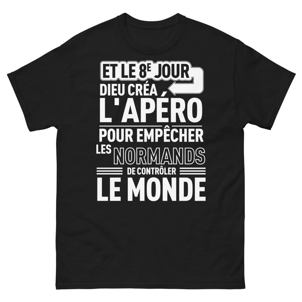 T-shirt Normands et l’Apéro noir - 8e jour apéro domine