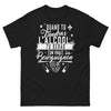 T-shirt Bourgogne noir - Quand tu tiendras l'alcool, tu seras un vrai Bourguignon