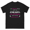 T-shirt Limousin noir - humour et fierté locale