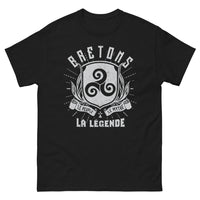 Thumbnail for T-shirt Breton noir face - Le Peuple, le Mythe, la Légende
