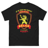T-shirt Belgique noir - Je ne suis pas parfait mais Belge