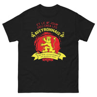 Thumbnail for T-shirt Aveyronnais noir - héros malgré les Auvergnats