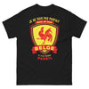 T-shirt Belgique noir - Je ne suis pas parfait mais belge