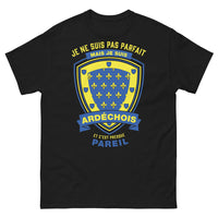 Thumbnail for T-shirt Ardèche noir - Ardéchois, presque pareil