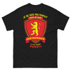 T-shirt Aveyronnais noir - message fier et drôle