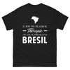 T-shirt Brésilien noir - pas besoin de thérapie