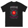 T-shirt Aveyronnaise noir - cœur sur la main, âme de guerrière