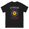 T-shirt Auvergne noir - Je suis Auvergnate, guerrière au grand cœur