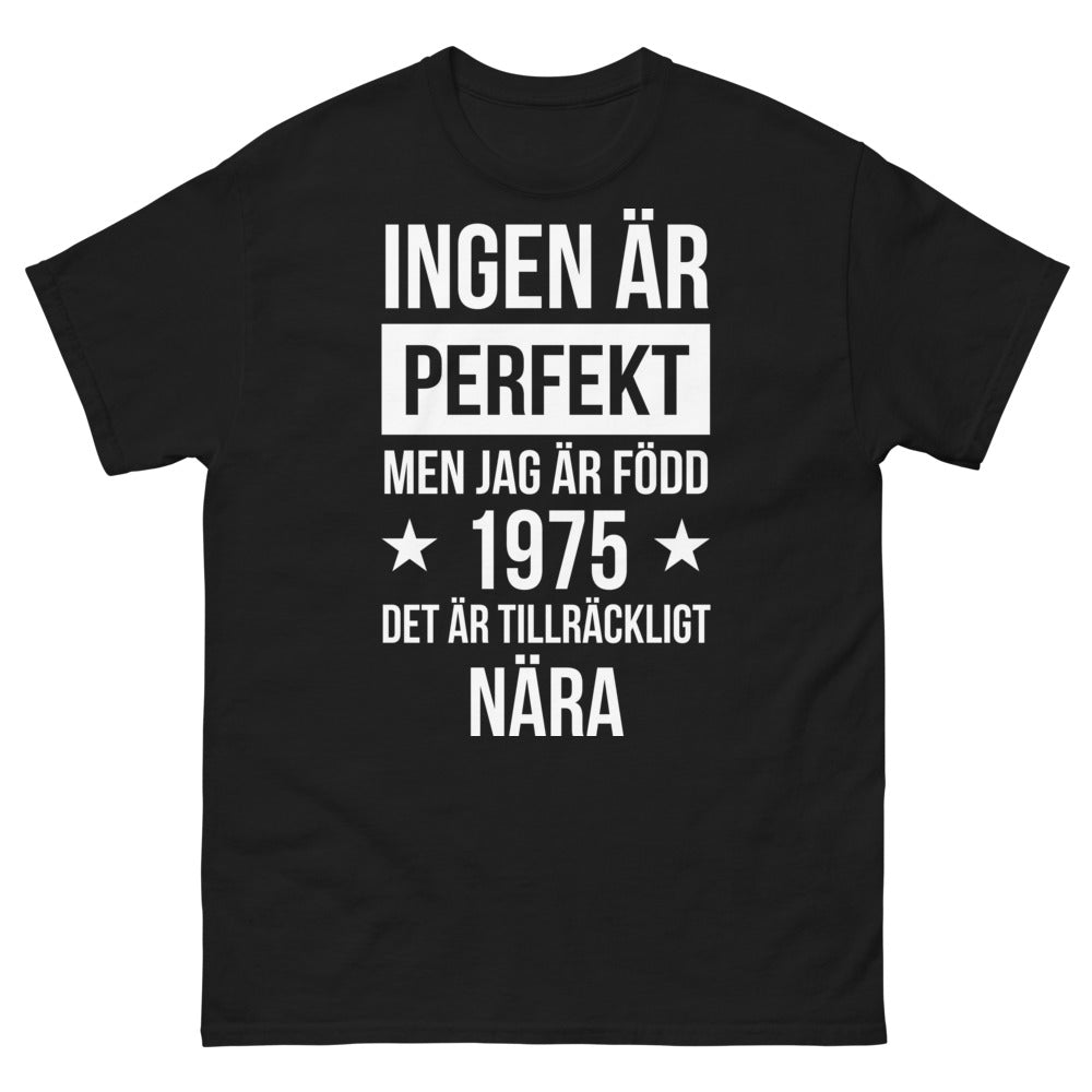 T-shirt Schweden schwarz - 1975 stolz