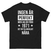 Thumbnail for T-shirt Classe suédoise noir - Inga är perfekta
