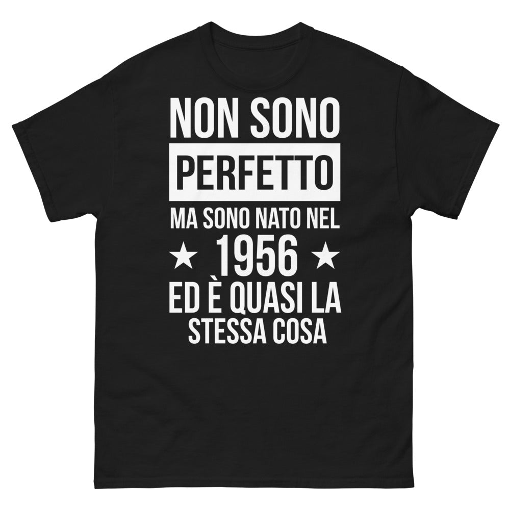 T-shirt Italia nero - Non sono perfetto