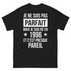 T-shirt Année 1996 noir - clin d'œil presque parfait