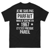 T-shirt Nostalgie 1967 noir - Né en 1967 — presque parfait