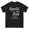 T-shirt Bretagne noir - Appelle-moi Dieu, je suis Breton