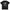 T-shirt Amoureux noir - déclaration tendre
