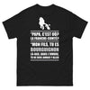 T-shirt Bourguignon noir - Papa, c'est où la Franche-Comté ?