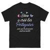 T-shirt Portugal noir - Un modèle à suivre