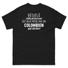 T-shirt Princesse prise par un Colombien noir - princesse prise par un colombien