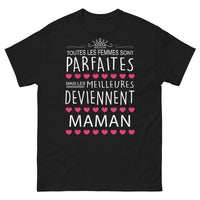 Thumbnail for T-shirt Maman noir - toutes les femmes sont parfaites