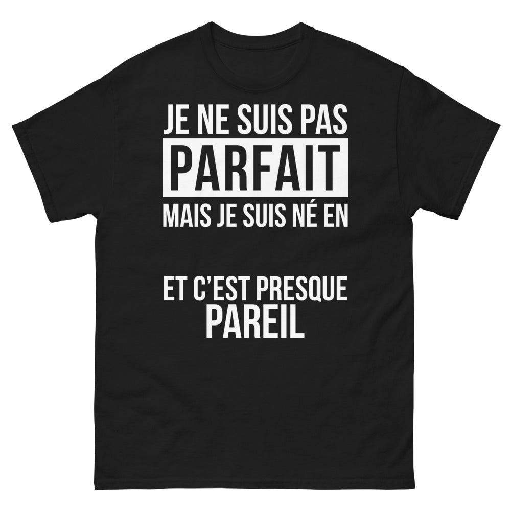T-shirt Bretagne noir - né en Bretagne