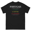 T-shirt Portugais noir - L'Homme, le Mythe, la Légende