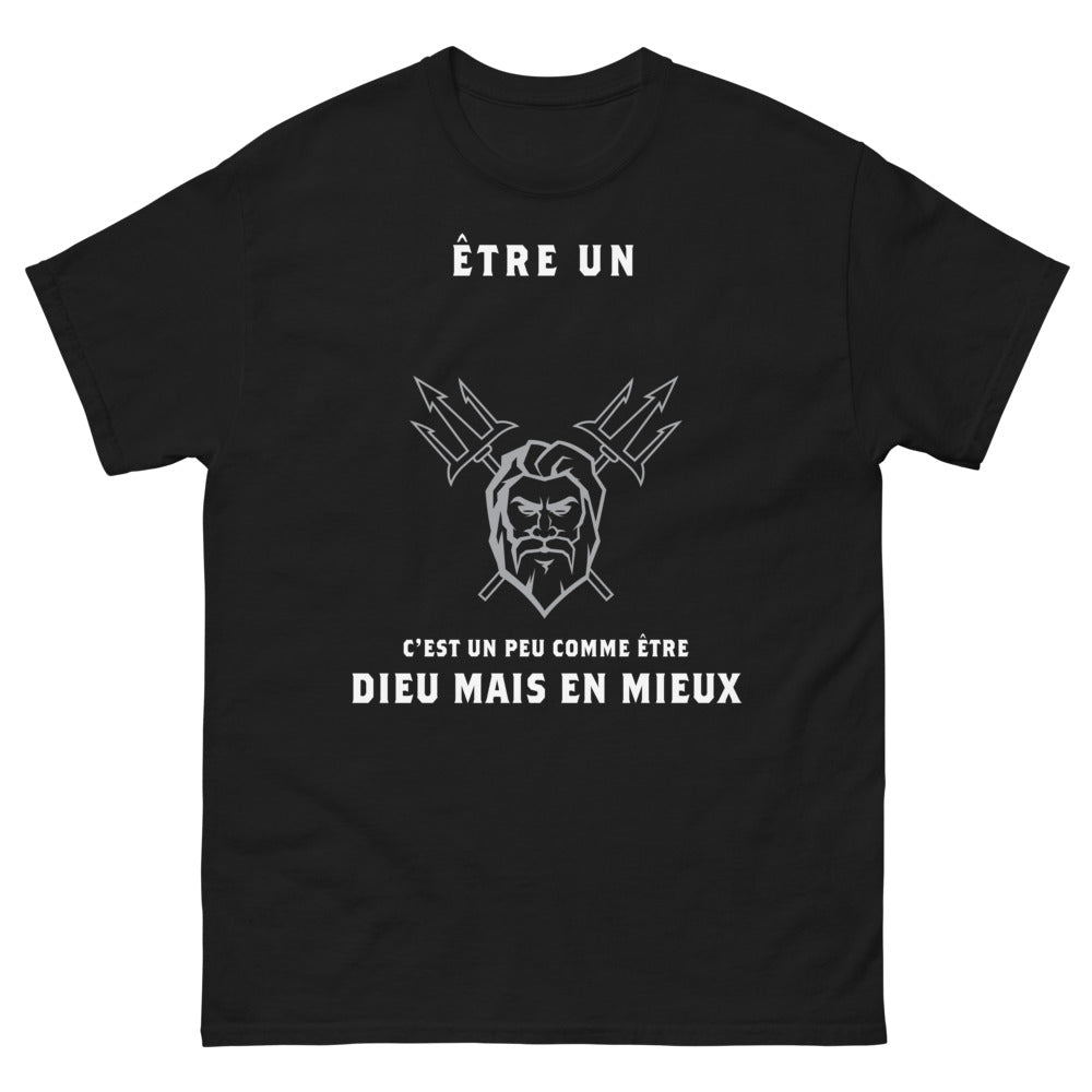 T-shirt France noir - Être un C