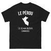 T-shirt péruvien noir - Là où mon histoire commence